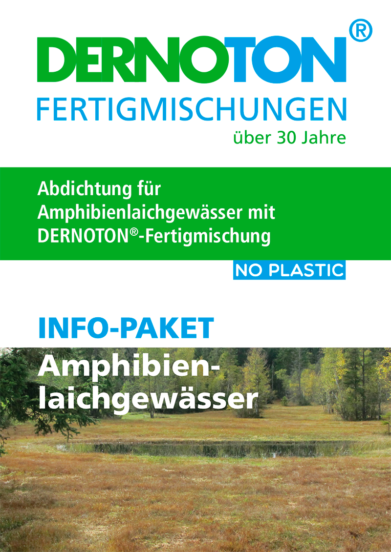 DERNOTON Info-Paket Amphibienlaichgewässer